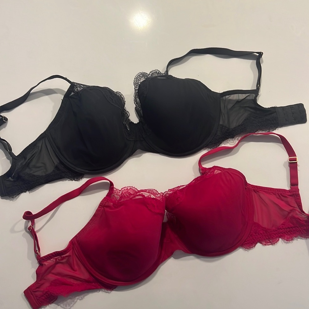 NATORI ELUSIVE FULL FIT CONTOUR UNDERWIRE BRA SET *LIKE NEW!